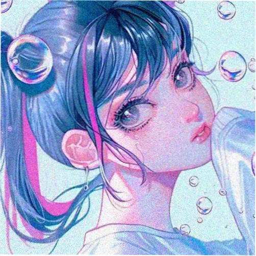 留言用户头像：炭黑底色的圆形剪影